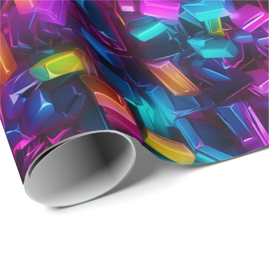 Abstracte schittering cadeaupapier (Rol Hoek)