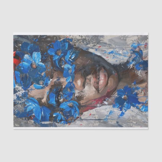 Abstracte schoonheden1 tissuepapier (Voorkant)