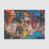 Abstracte schoonheid6 tissuepapier (Voorkant)