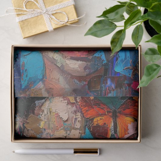 Abstracte schoonheid6 tissuepapier (Geschenk)