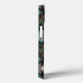 Abstracte Sci-fi Turquoise Star Windmill Case-Mate iPhone Case (Achterkant / Rechts)