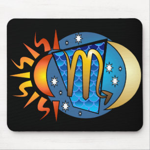 Abstracte Scorpio Mousepad Muismat