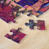 Abstracte Seattle Skyline Legpuzzel (Zijkant)