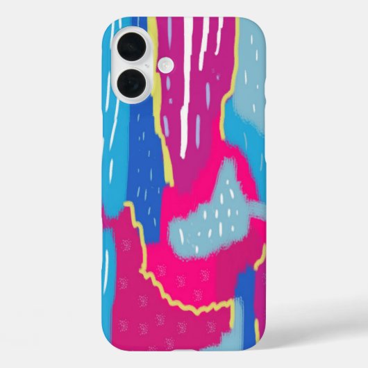 Abstracte seizoenskappers Case-Mate iPhone case (Achterkant)