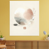 Abstracte Sereniteit Canvas Afdruk (Insitu (Woonkamer))