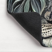 Abstracte Shabby Chic King Lion Muismat (Hoek)