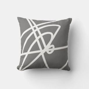 Abstracte Sierkussen tegen kunstminimalisme