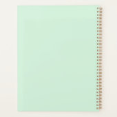 Abstracte Simple Line Art-illustratie van vrouw Planner (Achterkant)