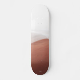 abstracte skateboard foto rood en wit