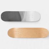 Abstracte skateboard zwart-wit foto (Horizontaal)