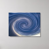 Abstracte Sky Twirl Canvas Afdruk (Voorkant)