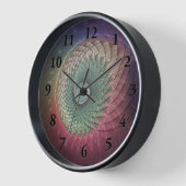 Abstracte slak Kleurrijke Moderne Fractal Art (Hoek)