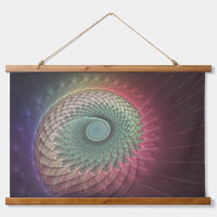 Abstracte slak Kleurrijke Moderne Fractal Art