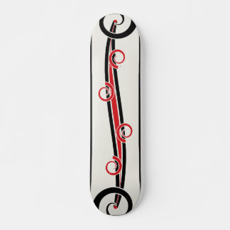 Abstracte Slangachtige Stroom Skateboard
