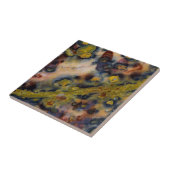 Abstracte sluiting van Ocean Jasper Tegeltje (Zijkant)