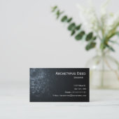 Abstracte Snake Skin Visitekaartje (Staand voorkant)