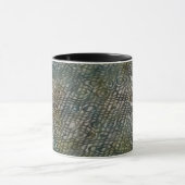Abstracte Snakeskin Art Mok Cup (Midden)