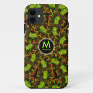 Abstracte Snakey Monogram iPhone 5 Hoesje-Mate iPhone 11 Hoesje