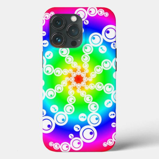 Abstracte snijcirkel Case-Mate iPhone case (Achterkant)