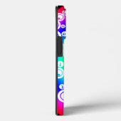 Abstracte snijcirkel Case-Mate iPhone case (Achterkant / Rechts)