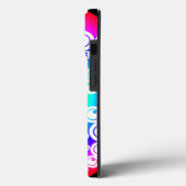 Abstracte snijcirkel Case-Mate iPhone case (Achterkant / Links)