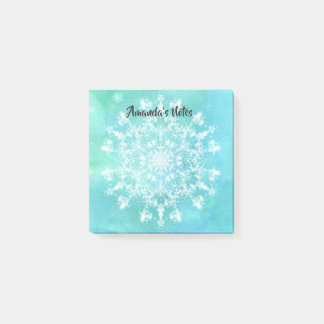 Abstracte Snowflake Post-it® Notes