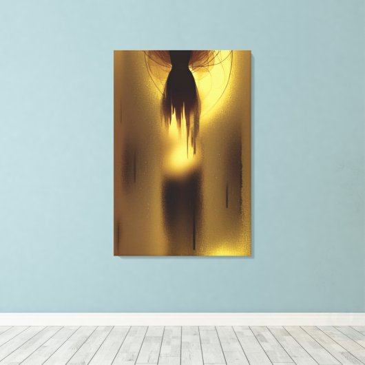 Abstracte Soulless Canvas afdrukken (Insitu (Houten vloer))