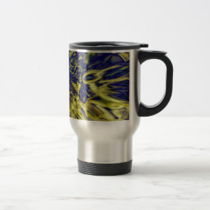 Abstracte spat achtergrond reisbeker