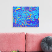 Abstracte specifieke textuur canvas afdruk (Insitu (Woonkamer))