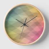 Abstracte spectrumklok (Voorkant)