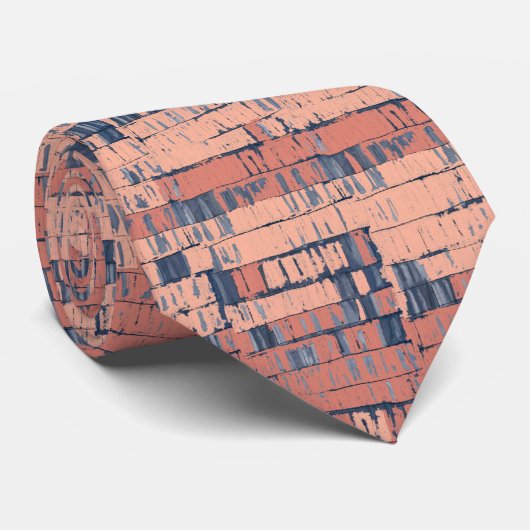 Abstracte spiegels stropdas (Opgerold)