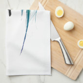 Abstracte Spletters van Wilde Parrot Paint Theedoek (Quarter Fold)