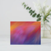 Abstracte splitsing briefkaart (Staand voorkant)