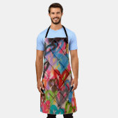 Abstracte Spray Paint Texture Background, street, Schort (Gedragen)