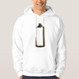 Abstracte Sprayverfblikken Hoodie