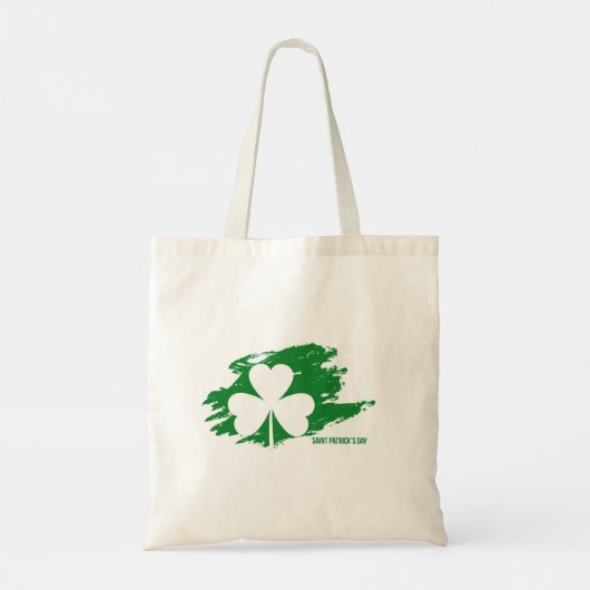 Abstracte St. Patrick's Day Tote Bag (Achterkant)