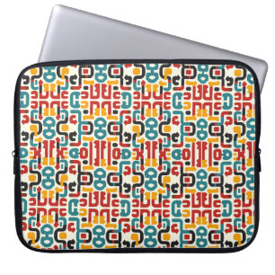 Abstracte stam laptop sleeve