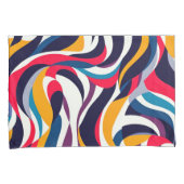 Abstracte standaard paar Kussenslopen (Voorkant-Rechts)