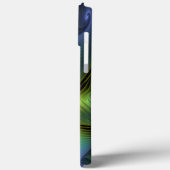 Abstracte Star, glimmende Blauwe Groene Golden Fra Case-Mate iPhone Case (Achterkant / Links)