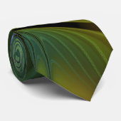 Abstracte Star, glimmende Blauwe Groene Golden Fra Stropdas (Opgerold)