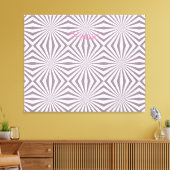 Abstracte Starburst Thunder_Cove Canvas Afdruk (Insitu (Woonkamer))