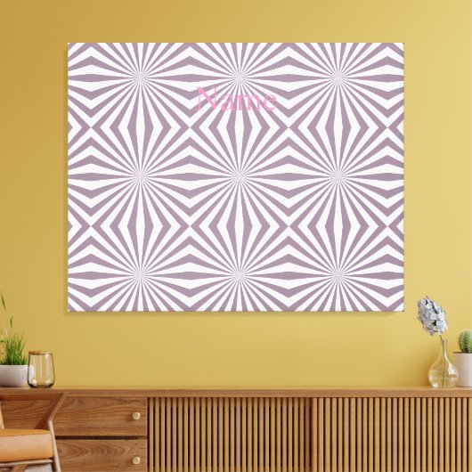 Abstracte Starburst Thunder_Cove Canvas Afdruk (Insitu (Woonkamer))