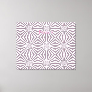 Abstracte Starburst Thunder_Cove Canvas Afdruk