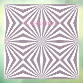 Abstracte Starburst Thunder_Cove Raamsticker (Vel 3)