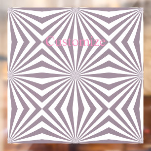 Abstracte Starburst Thunder_Cove Raamsticker