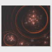 Abstracte Starlight-kunst Cadeaupapier (Vlak)