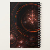 Abstracte Starlight-kunst Planner (Achterkant)