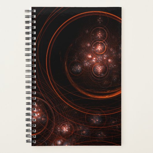 Abstracte Starlight-kunst Planner (Voorkant)
