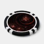 Abstracte Starlight-kunst Poker Chips (Enkel)