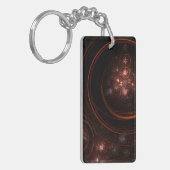 Abstracte Starlight-kunst Sleutelhanger (Voorkant Links)